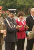 Uroczyste wręczenie statuetek i medali z okazji jubileuszu Żandarmerii Wojskowej